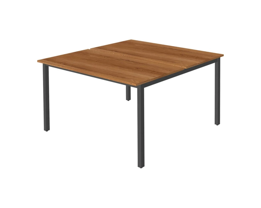 Сдвоенный стол на металлокаркасе WM-3+WM-3+WM-3-02 Work