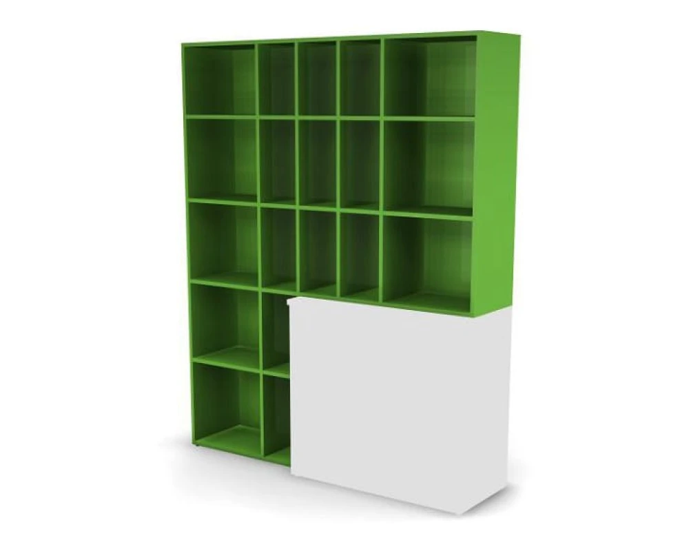 Стеллаж угловой левый 158,8x35,2x198,5 Accord Director