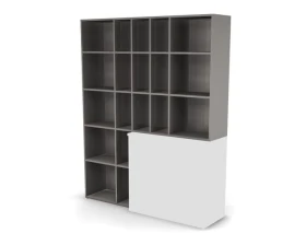 Стеллаж угловой левый 158,8x35,2x198,5 Accord Director images