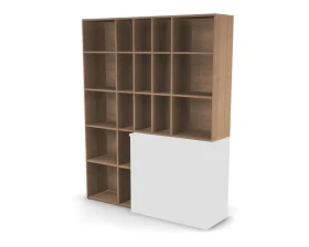 Стеллаж угловой левый 158,8x35,2x198,5 Accord Director images