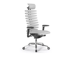 Кресло EQ L2-47D M26.B35.G25.W04 Экокожа, Белый images