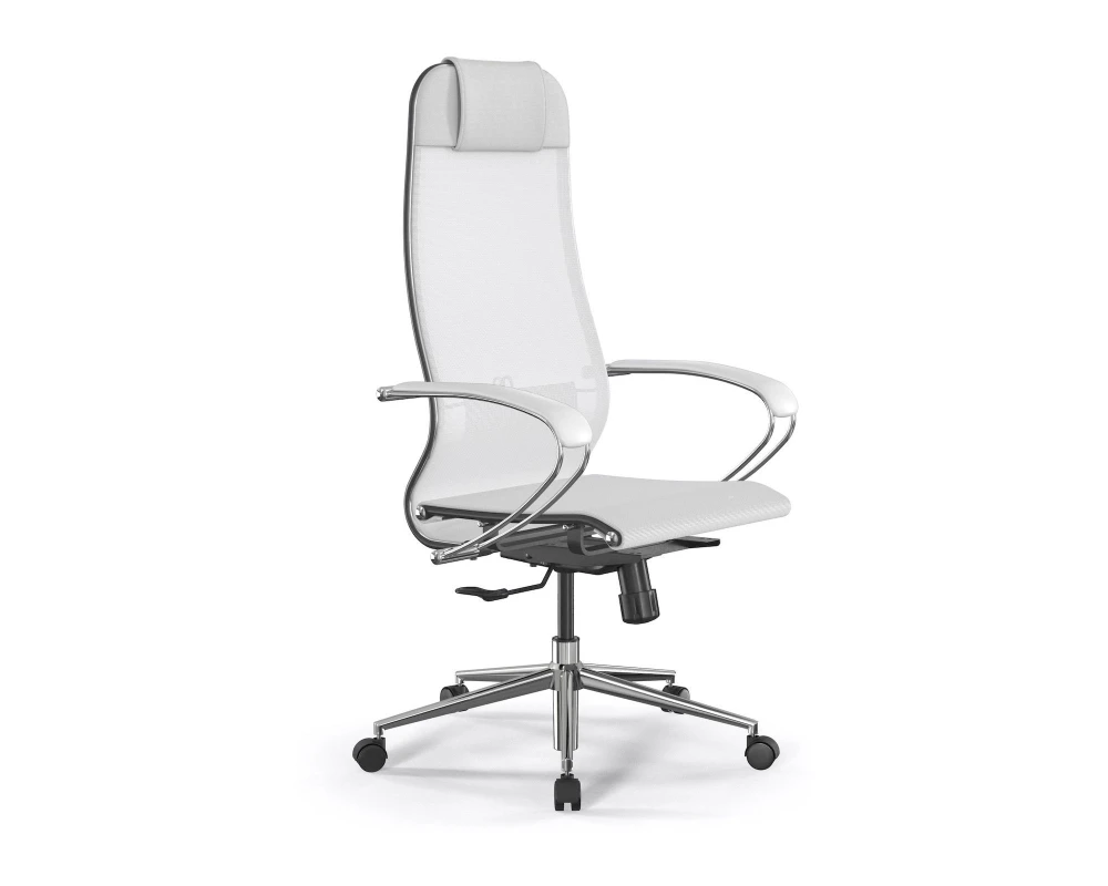 Кресло ErgoLife 4/подл.131/осн.Synchro 052 Сетка, Белый