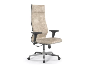 Кресло ErgoLife L42 Браво/подл.200/осн.Synchro 004 Велюр, Бежевый images