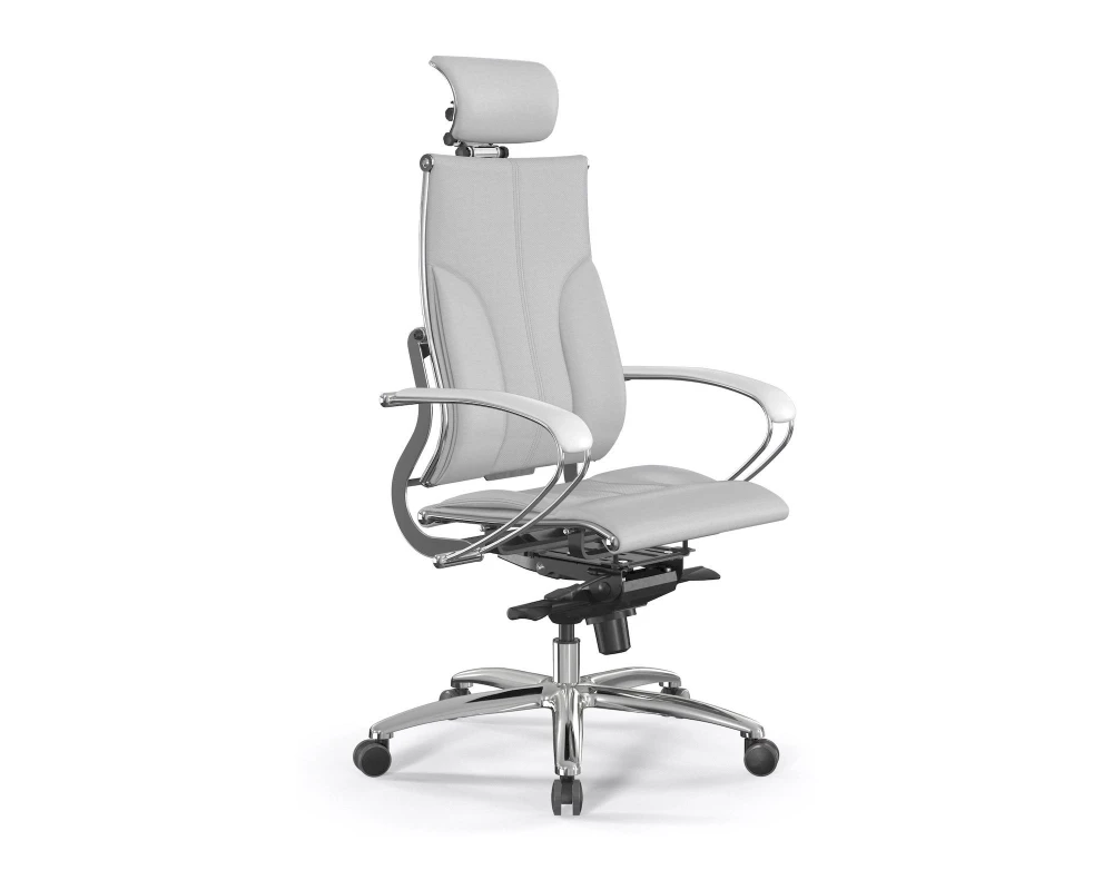 Кресло METTA M B2-10K M06.B31.G04.W03 Экокожа, Белый