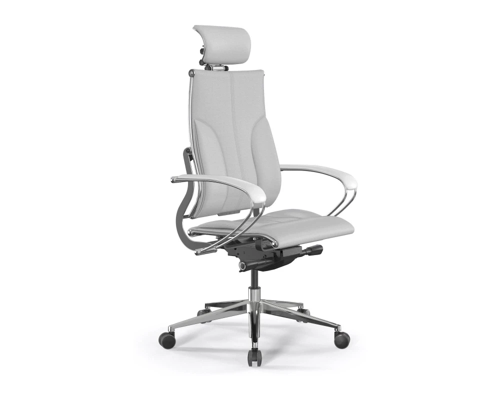 Кресло METTA M B2-10K M26.B32.G25.W03 Экокожа, Белый