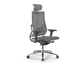 Кресло METTA M B2-5D M26.B32.G25.W03 Сетка, Серый/Темно-серый images