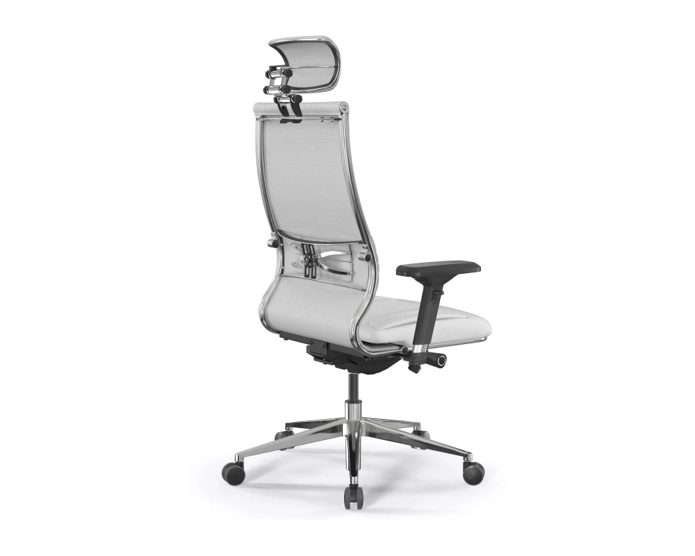 Кресло Samurai KL-3 Экокожа, Белый