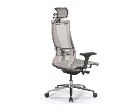 Кресло Samurai L2-14D M26.B32.G25.W03 Сетка/Экокожа, Молочный/Светло-Бежевый images