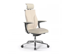 Кресло Samurai M3-11U M26.B32.G25.W03 (подл.2) Экокожа, Молочный images