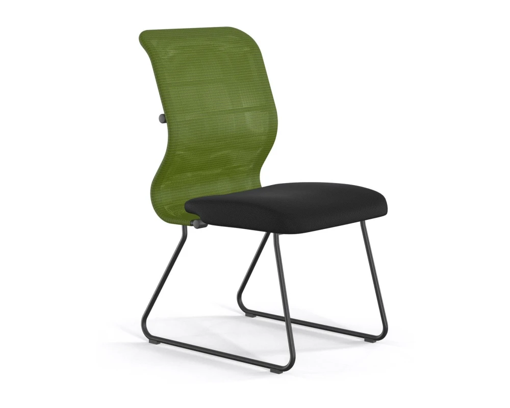 Кресло ErgoLife S 8 M4-8 F57 Сетка/Ткань, Зеленый/Черный