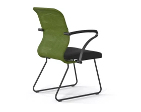 Кресло ErgoLife S 8 M4-8K F57 (подл.1) Сетка/Ткань, Зеленый/Черный images