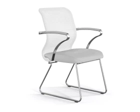 Кресло Sit 8 M4-9K F54 Сетка/Экокожа, Белый images