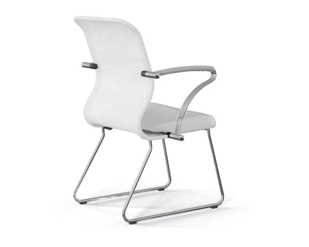 Кресло Sit 8 M4-9K F54 Сетка/Экокожа, Белый