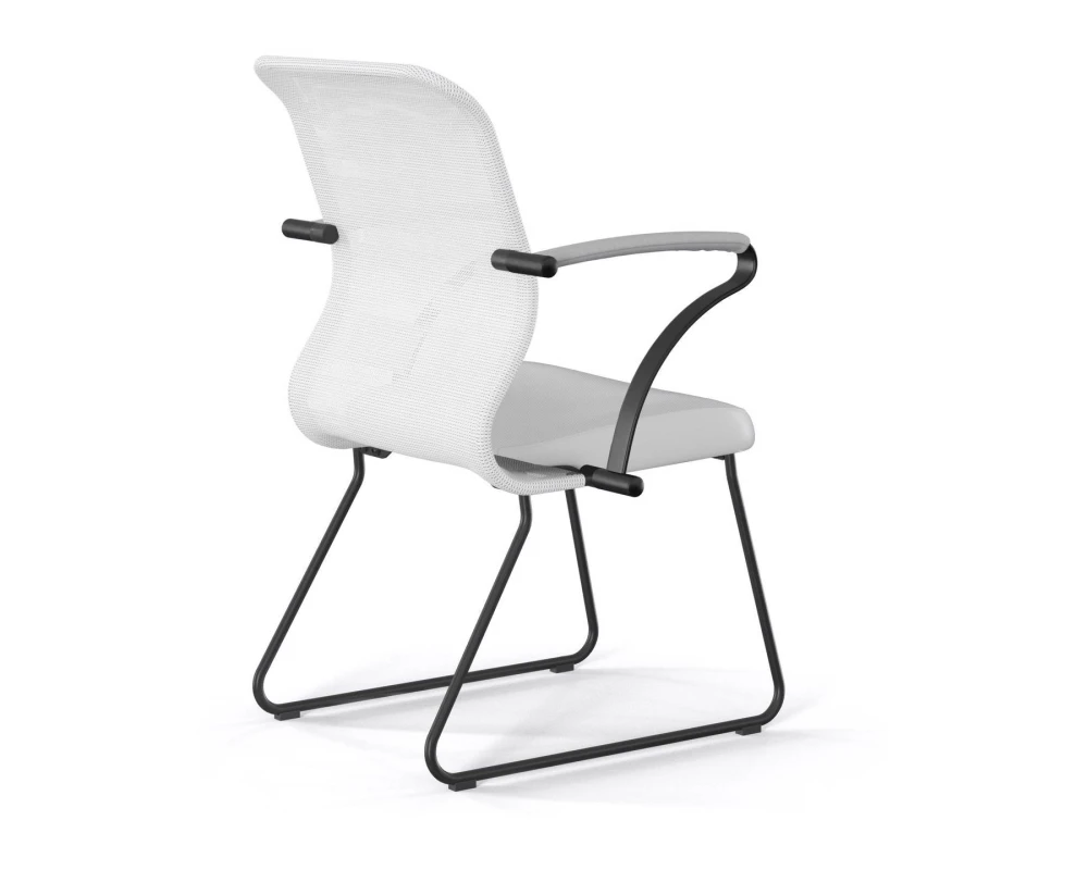 Кресло ErgoLife S 8 M4-9K F57 Сетка/Экокожа, Белый