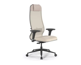 Кресло ErgoLife SynchroSit 10 B1-115D M23.B11.G19.W02 Сетка/Экокожа, Молочный images