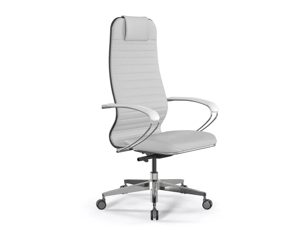 Кресло ErgoLife SynchroSit 10 L1-117K M23.B22.G18.W23 Экокожа, Белый