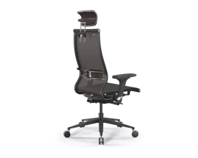 Кресло ErgoLife SynchroSit 10 L2-107D M24.B11.G19.W25 Сетка/Экокожа, Коричневый images