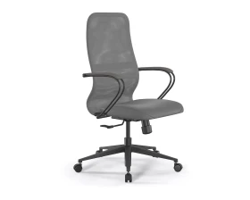 Кресло ErgoLife SynchroSit 8 B2-9K M25.B11.G19.W02 (подл.1) Сетка/Экокожа, Серый images