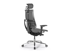 Кресло Y 4DF B2-5D M26.B35.G25.W04 Сетка, Серый/Темно-серый images