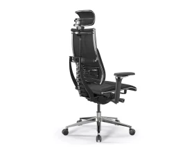 Кресло Y 4DT B2-10D M26.B32.G25.W03 (бежевая строчка) Экокожа, Черный images