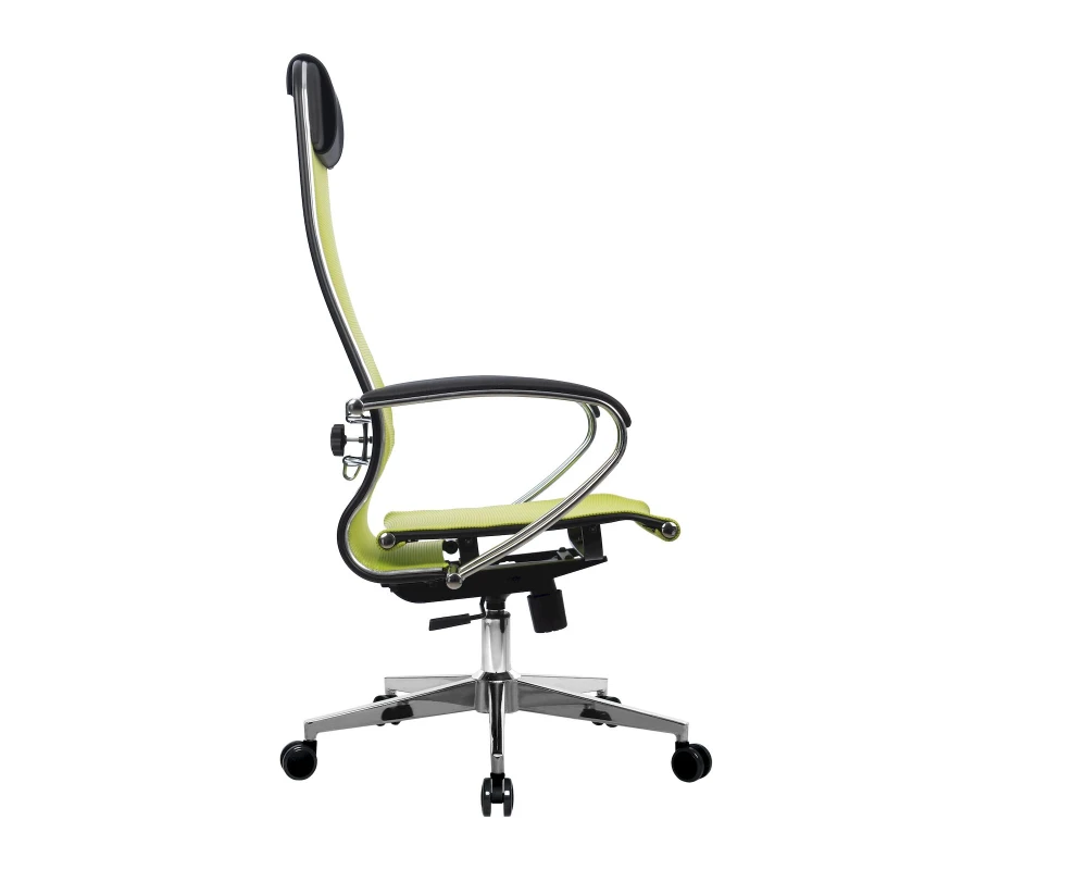 Кресло МЕТТА-12 MPRU подл.131/осн.004 Сетка, Зеленый