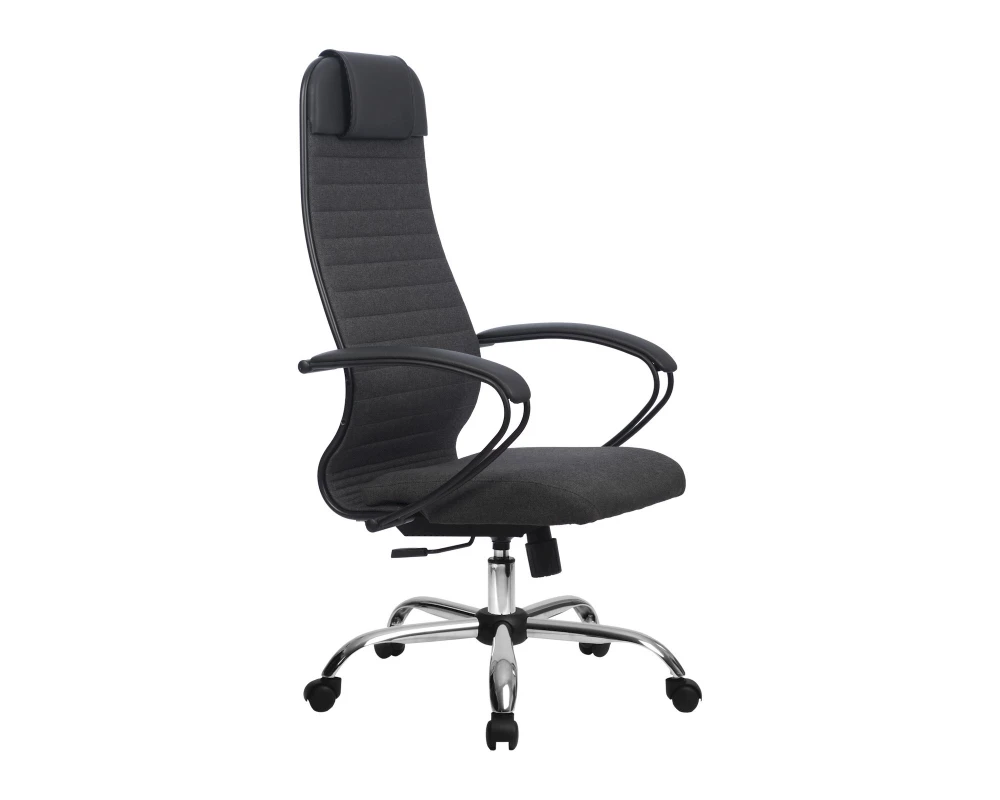 Кресло МЕТТА-27 MPRU подл.130/осн.003 Ткань, Темно-серый