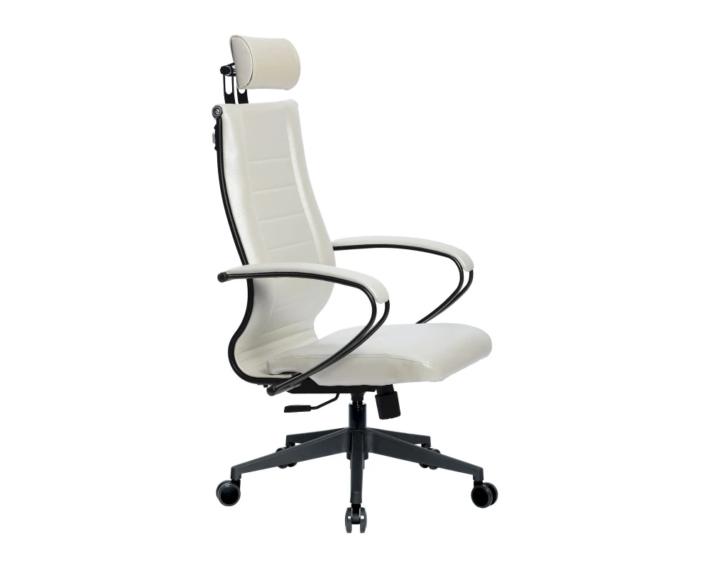 Кресло МЕТТА-32 MPES подл.117/осн.002 Экокожа, Белый