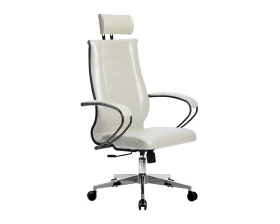 Кресло МЕТТА-32 MPES подл.117/осн.004 Экокожа, Белый images