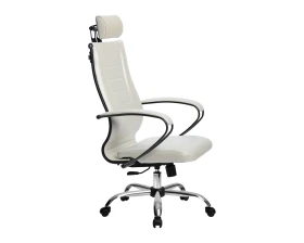 Кресло МЕТТА-34 MPES подл.117/осн.003 Экокожа, Белый images