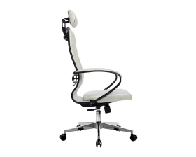 Кресло МЕТТА-34 MPES подл.117/осн.004 Экокожа, Белый images