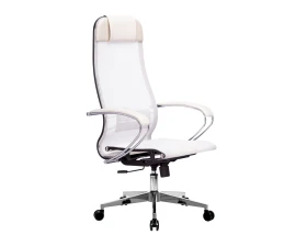 Кресло МЕТТА-4 MPRU подл.131/осн.004 Сетка, Белый images