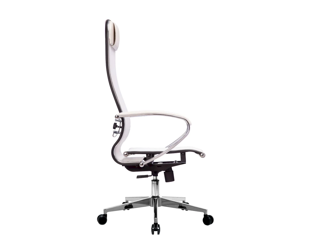 Кресло МЕТТА-4 MPRU подл.131/осн.004 Сетка, Белый