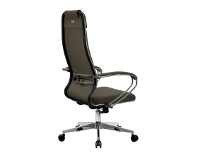 Кресло МЕТТА B 1m 32P подл.127/осн.004 Ткань, Коричневый images