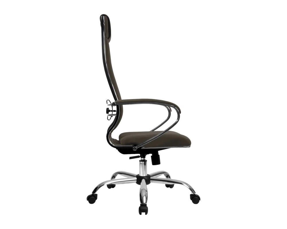 Кресло МЕТТА B 1m 32PF подл.127/осн.003 Ткань, Коричневый