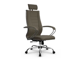 Кресло МЕТТА B 2m 34PF подл.127/осн.003 Ткань, Коричневый images