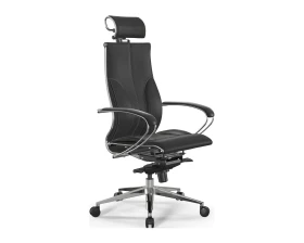 Кресло Samurai B2-10K M06.B32.G11.W03 (бежевая строчка) Экокожа, Черный images