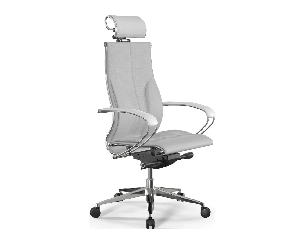 Кресло Samurai B2-10K M26.B32.G25.W03 Экокожа, Белый