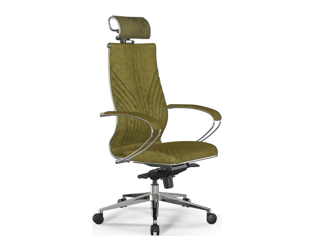 Кресло Samurai B2-13K M06.B32.G11.W03 Велюр, Оливковый