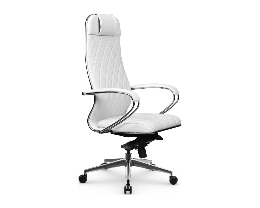 Кресло Samurai KL-1.041 MPES (крупный ромб) Экокожа, Белый