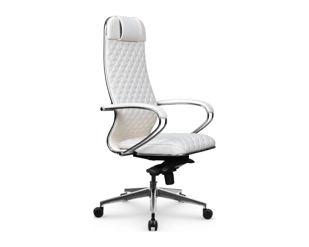 Кресло Samurai KL-1.041 MPES (средний ромб) Экокожа, Белый