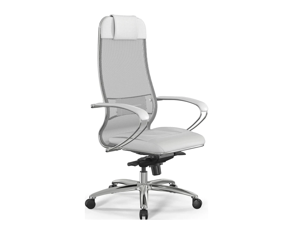 Кресло Samurai L1-2K M06.B31.G04.W03 Сетка/Экокожа, Белый