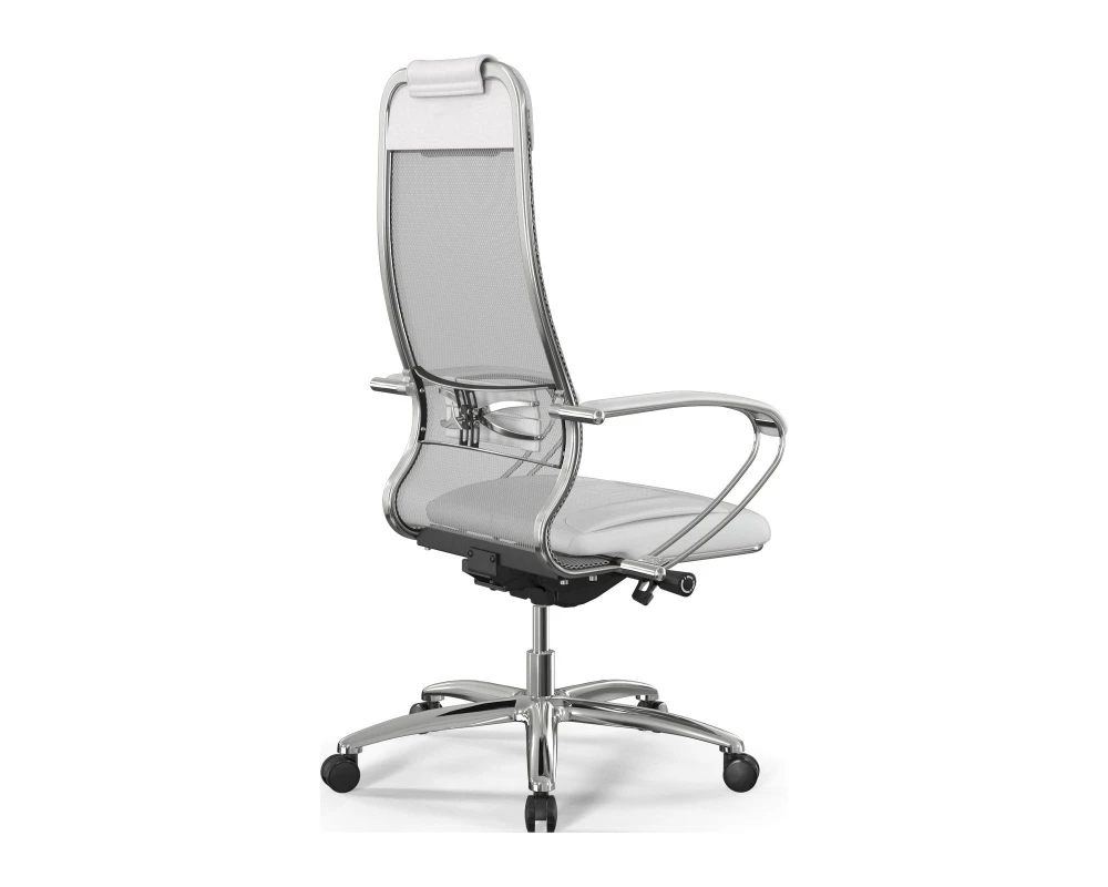 Кресло Samurai L1-2K M26.B31.G20.W03 Сетка/Экокожа, Белый