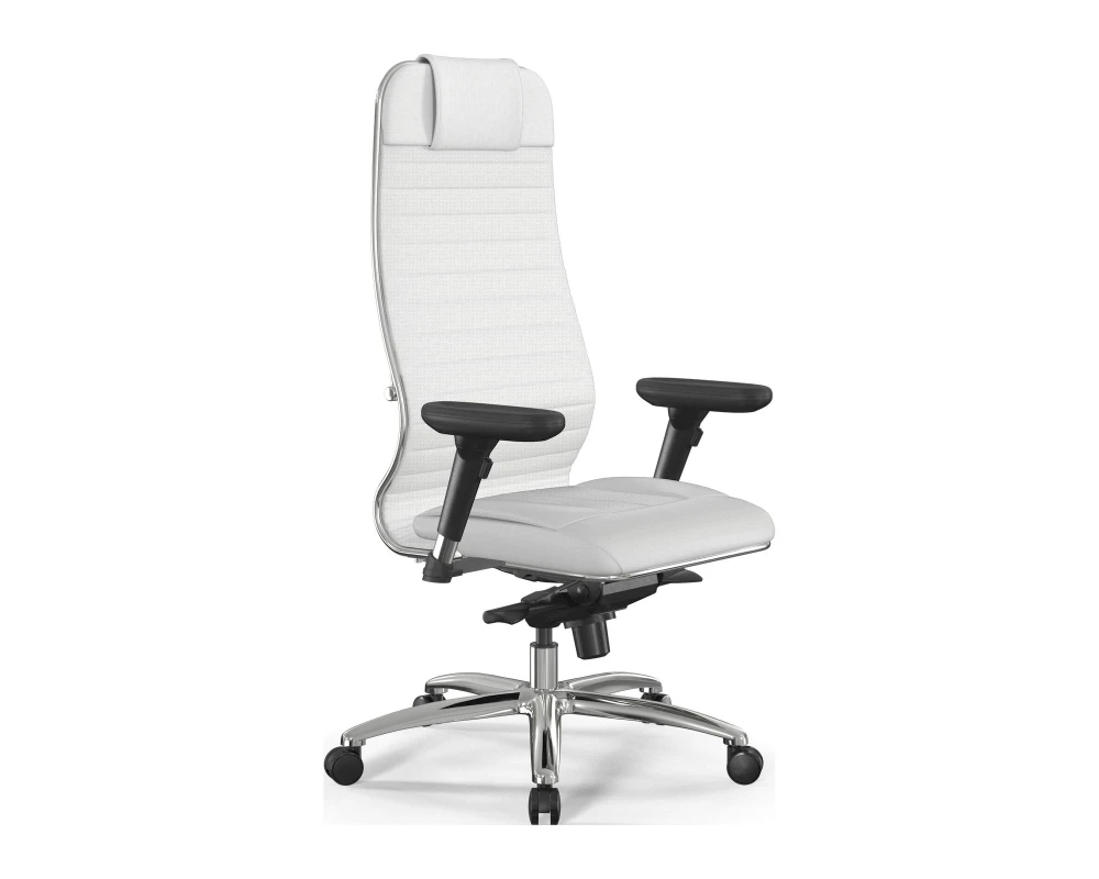 Кресло Samurai L1-4D M06.B31.G04.W03 Экокожа, Белый