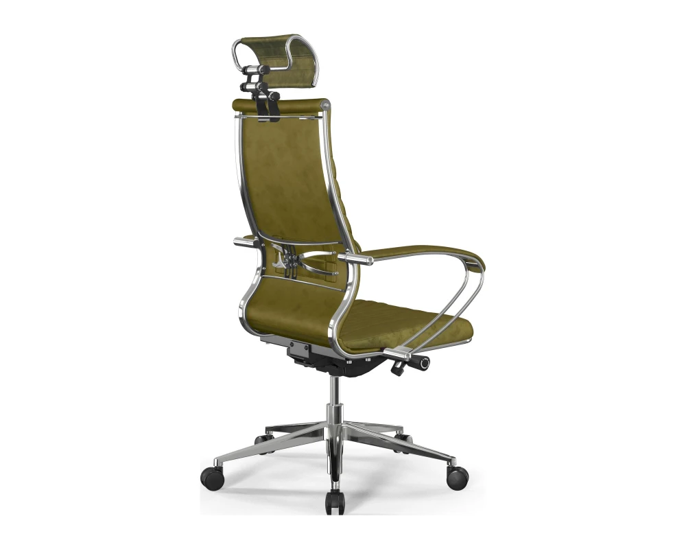 Кресло Samurai L2-13K M26.B32.G25.W03 Велюр, Оливковый