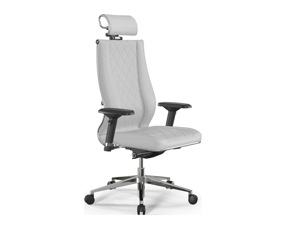 Кресло Samurai L2-18D M26.B32.G25.W03 Экокожа, Белый