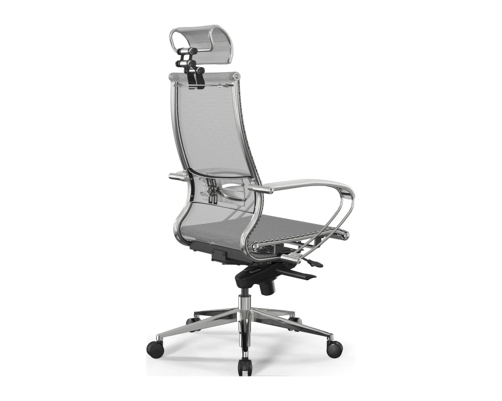 Кресло Samurai L2-5K M06.B32.G11.W03 (с подголовником) Сетка, Белый