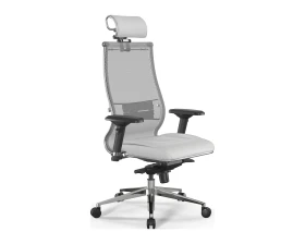 Кресло Samurai L2-6D M06.B32.G11.W03 Сетка/Экокожа, Белый images