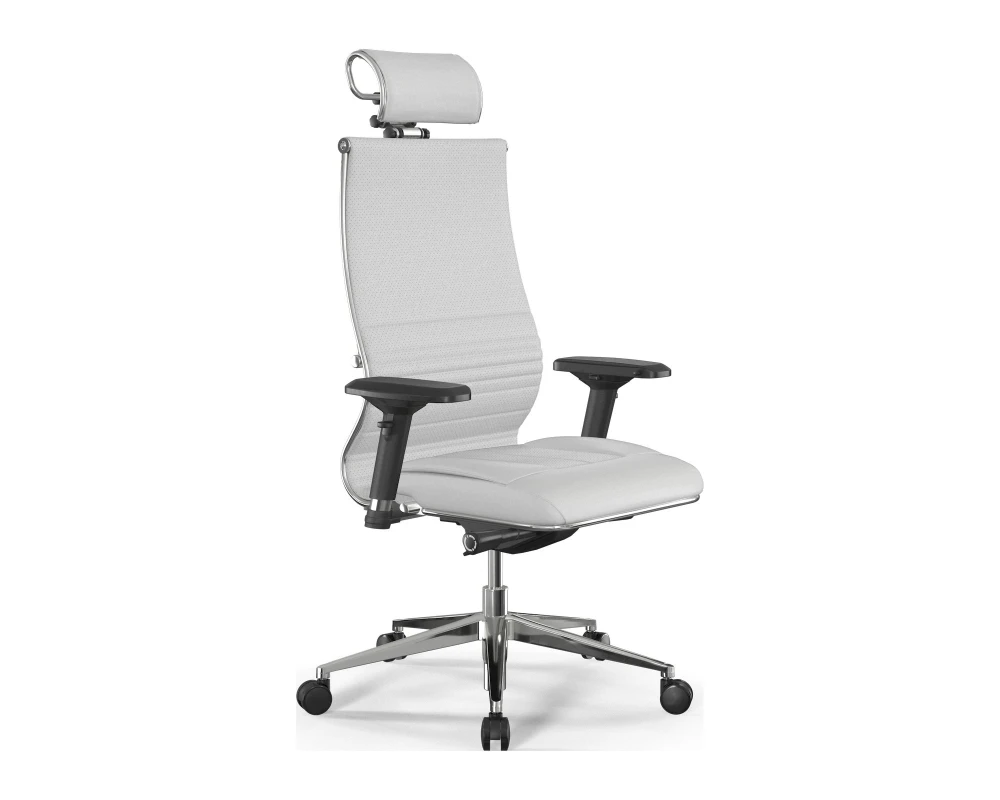 Кресло Samurai L2-8D M26.B32.G25.W03 Экокожа, Белый