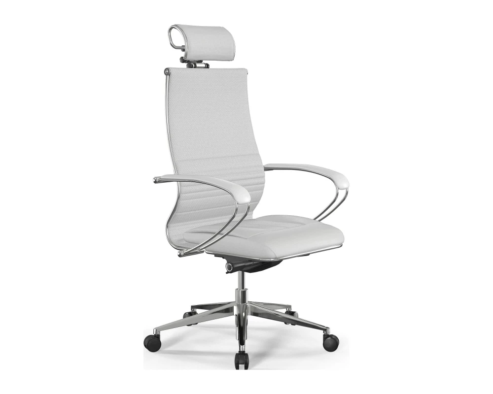 Кресло Samurai L2-8K M26.B32.G25.W03 Экокожа, Белый