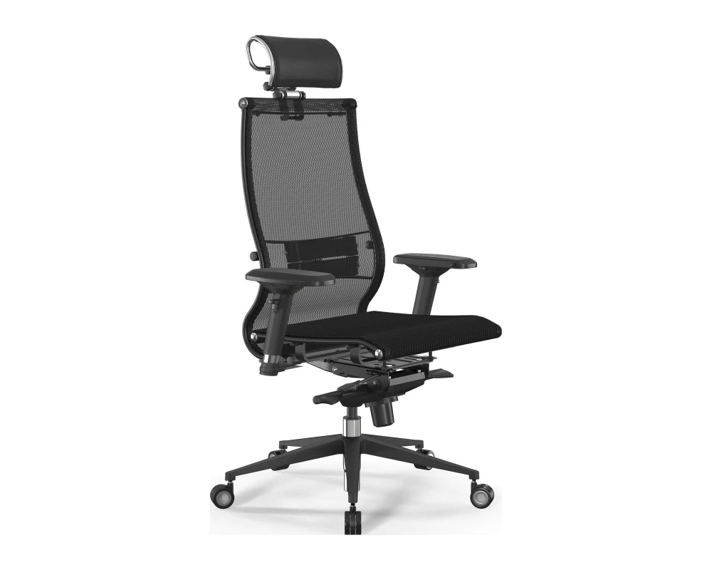 Кресло Samurai L2-9D M06.B11.G21.W04 (с подголовником)